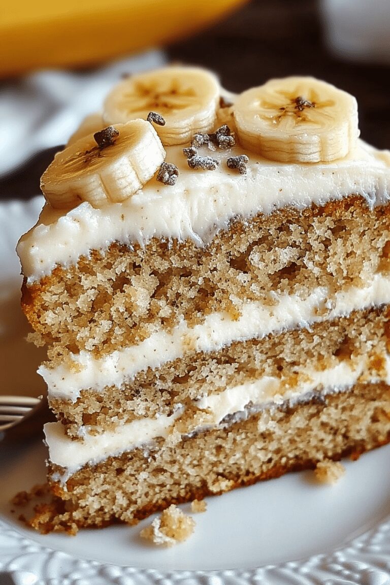 Banana Bread Cake with Cream Cheese Frosting