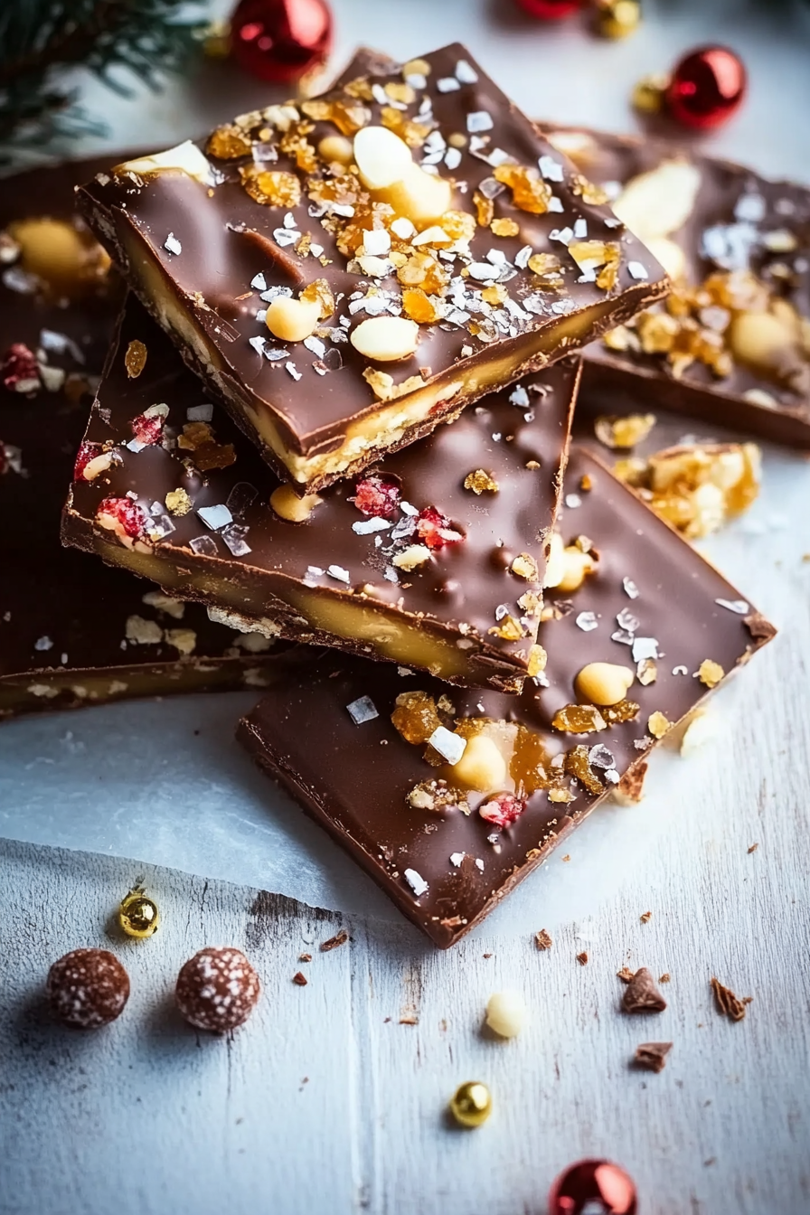 Chocolate Caramel Christmas Crack