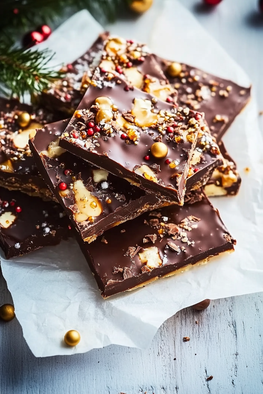 Chocolate Caramel Christmas Crack