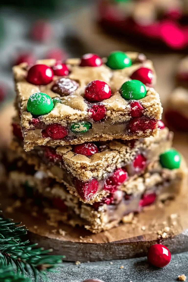 Christmas Cookie Bars