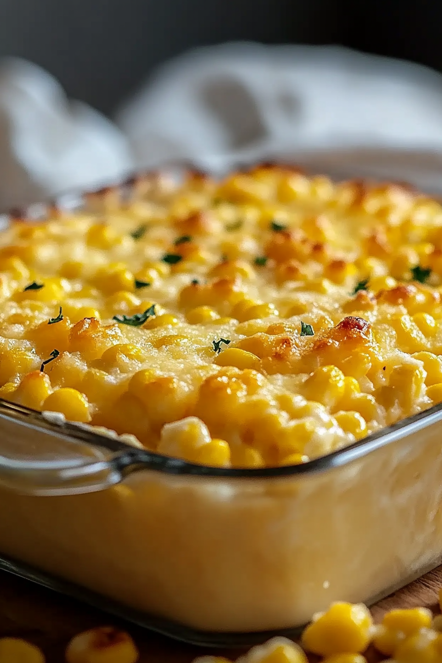 Cream Cheese Corn Casserole