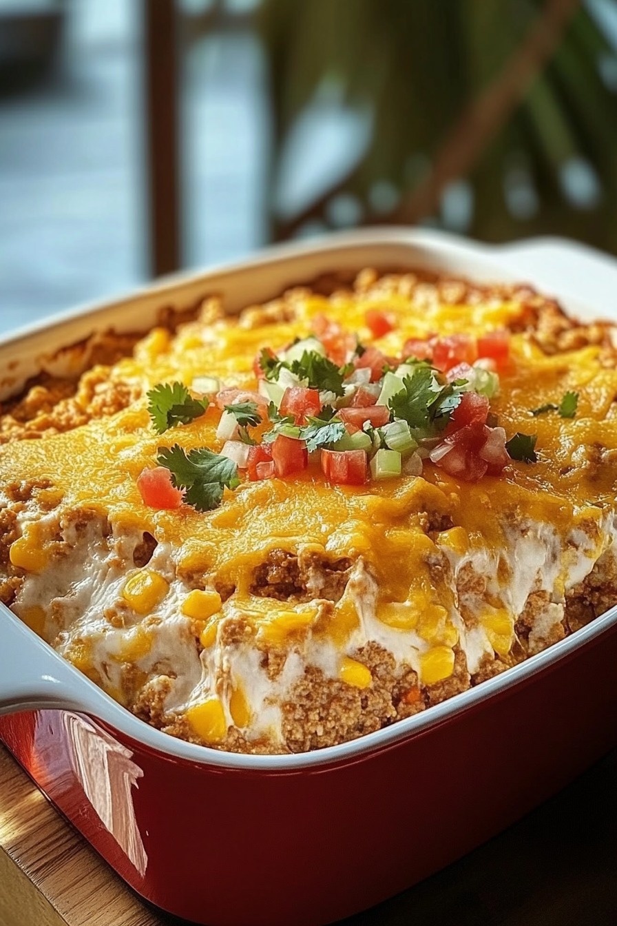 Mexican White Trash CasseroleBig Mac Sloppy Joesmississippi mud potatoes