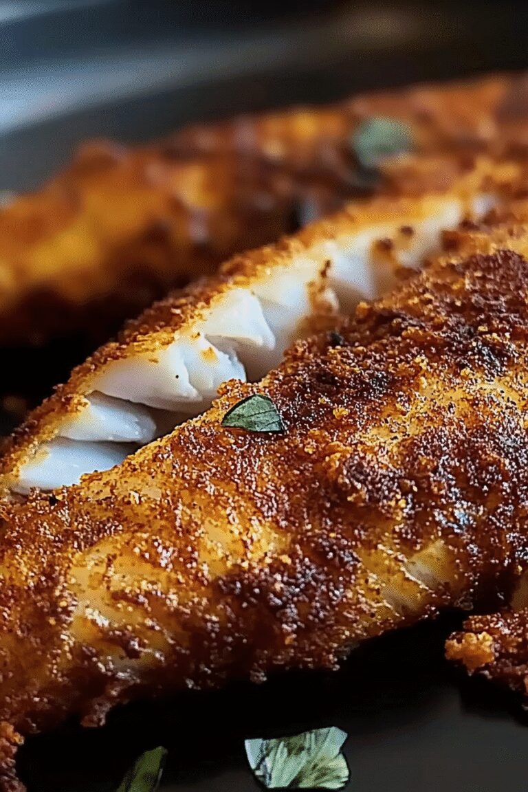Mississippi Oven Baked Catfish