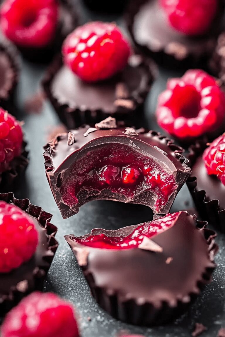 Raspberry Chocolates