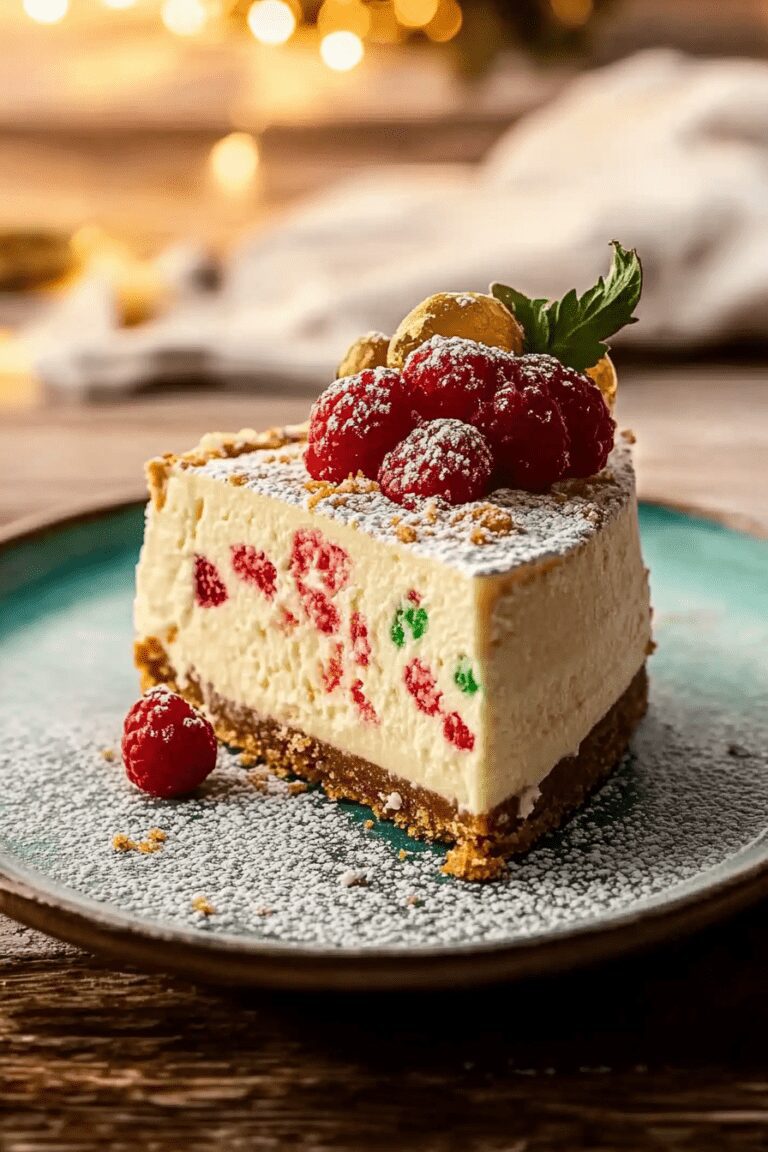 Sugar Cookie Cheesecake
