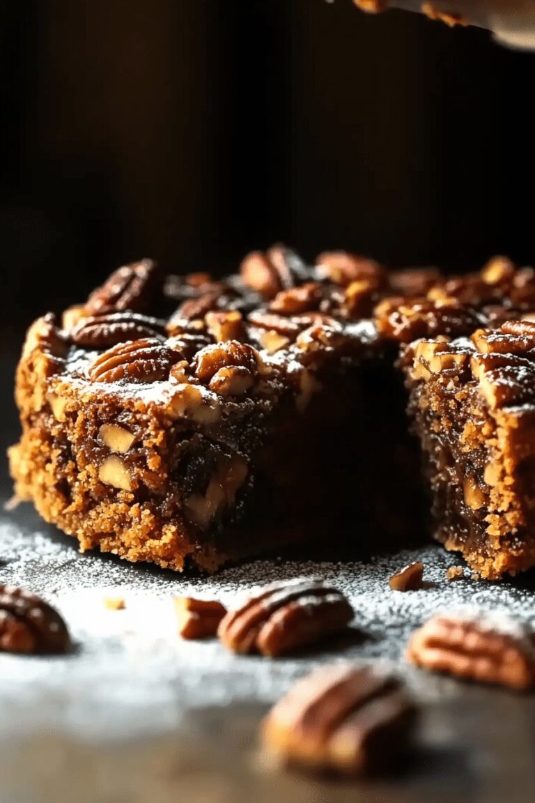 Upside Down Pecan Pie Cake A Vegan Twist on a Classic Dessert