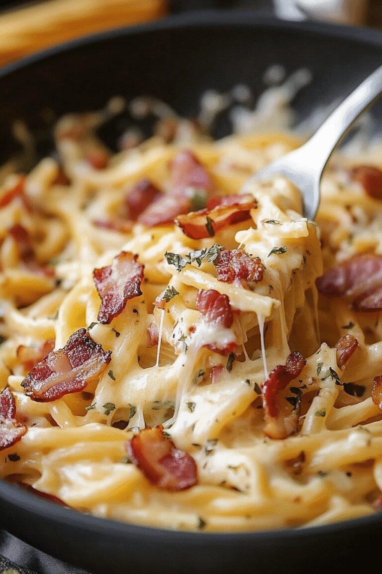 bacon pasta