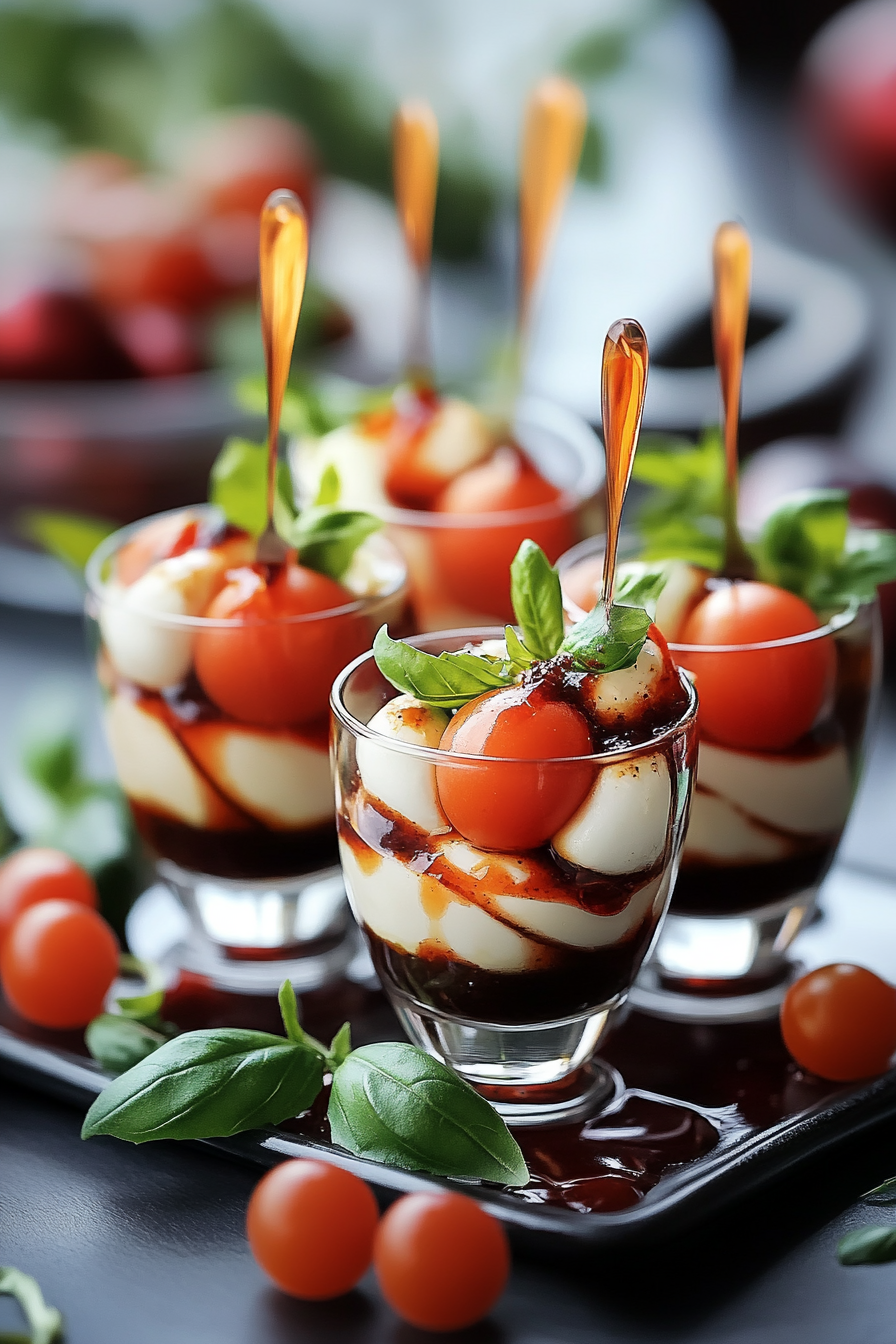 christmas mini caprese salad cupsBig Mac Sloppy Joesmississippi mud potatoes