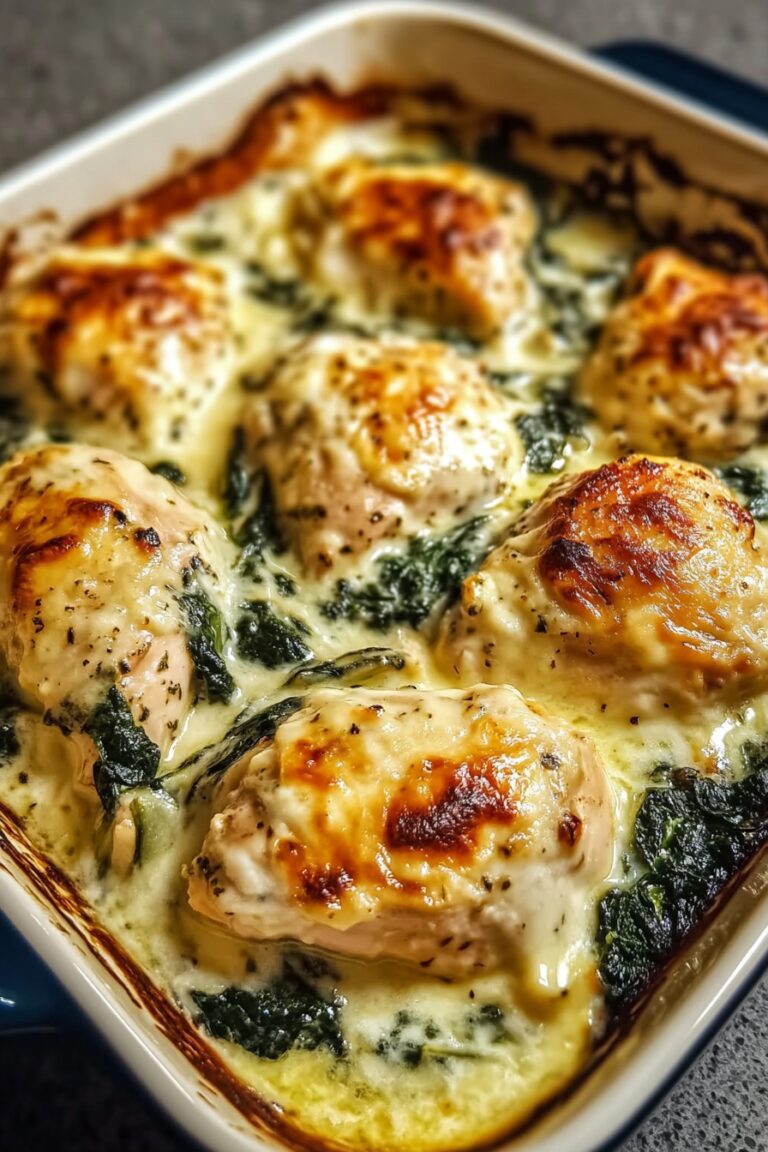 spinach artichoke chicken bake