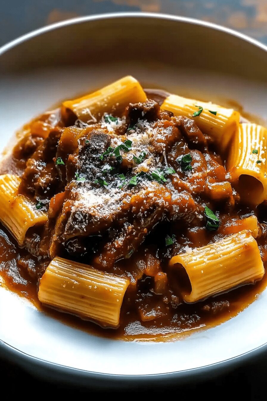 braised short rib ragu pasta