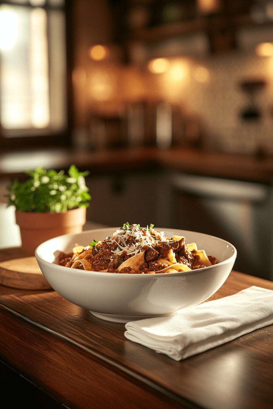 braised short rib ragu pasta