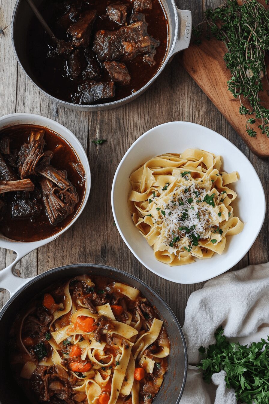 braised short rib ragu pasta