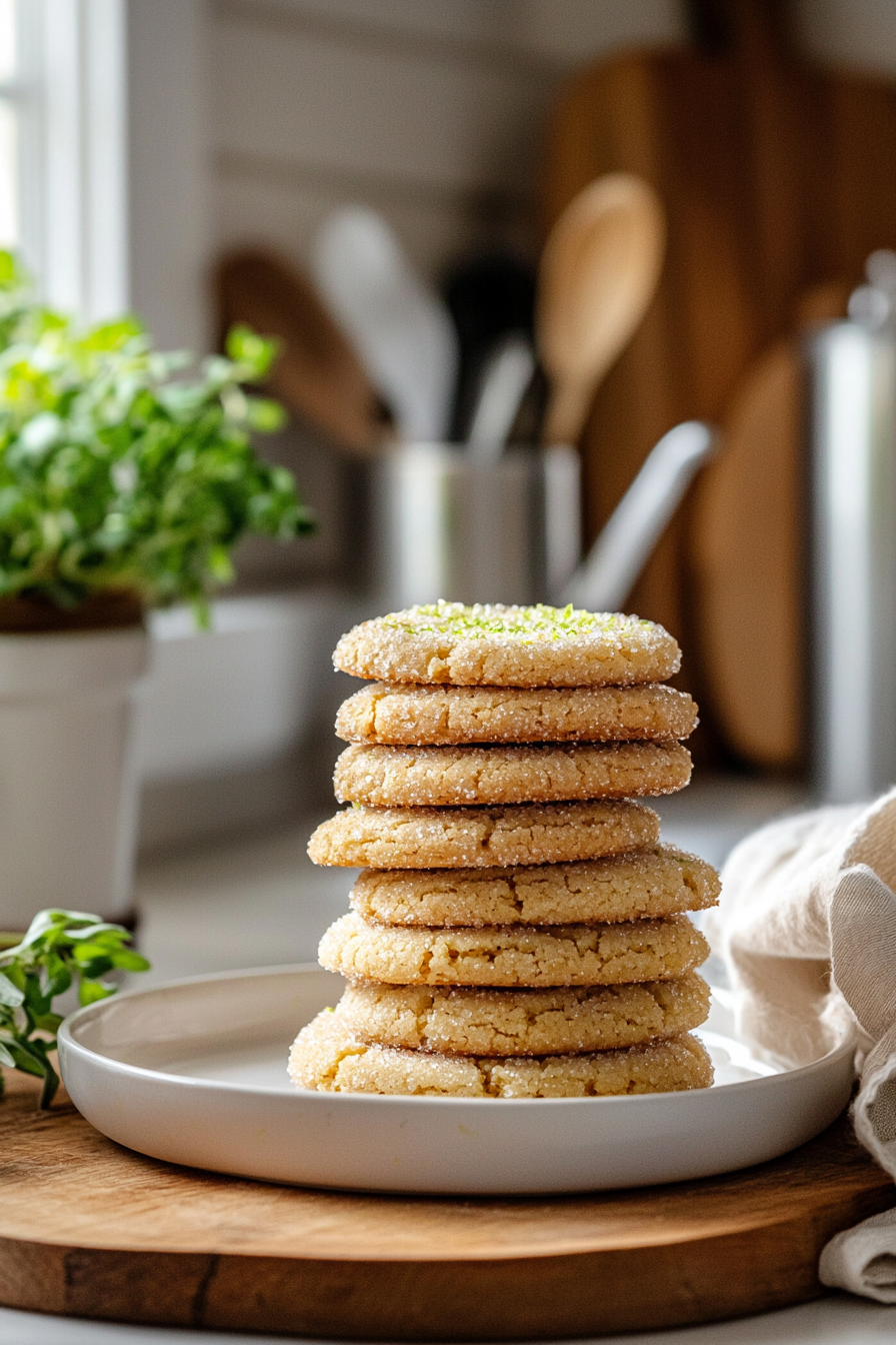brown butter corn cookies