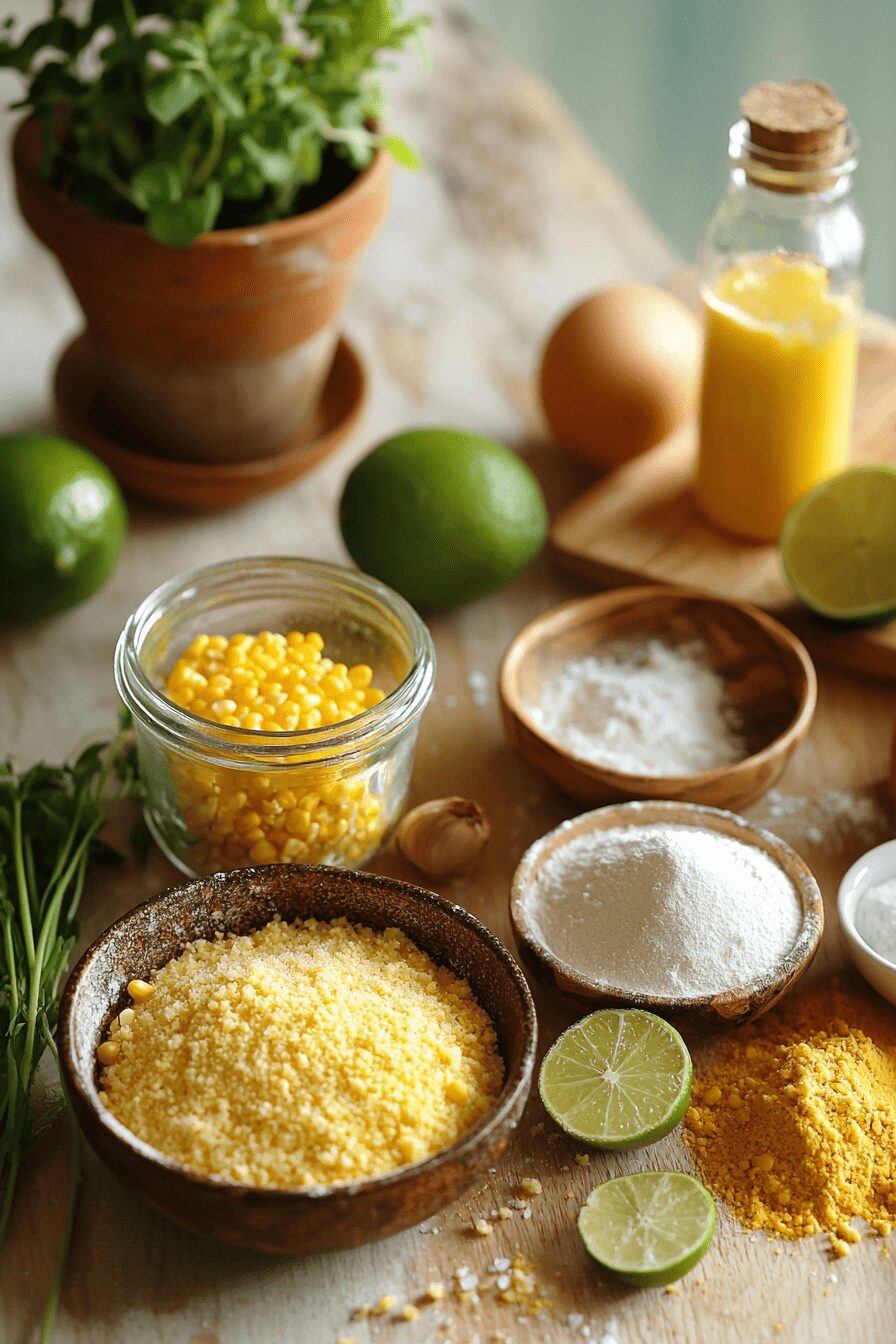 brown butter corn cookies