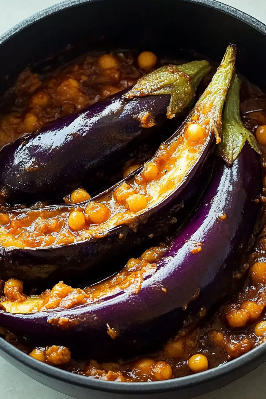 calabrian chili butter eggplant