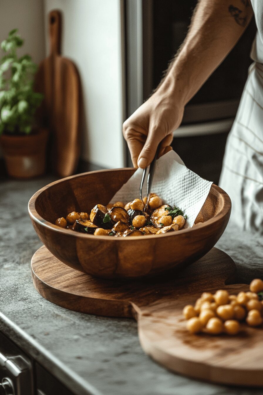 calabrian chili butter eggplant