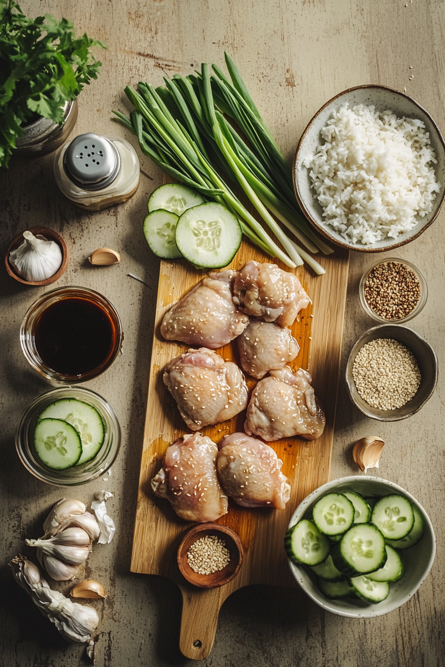 caramelised soy chicken