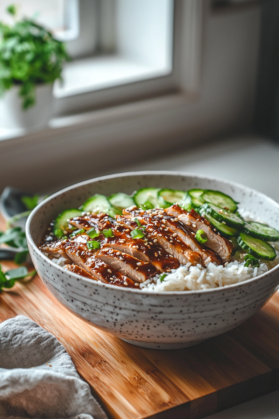 caramelised soy chicken