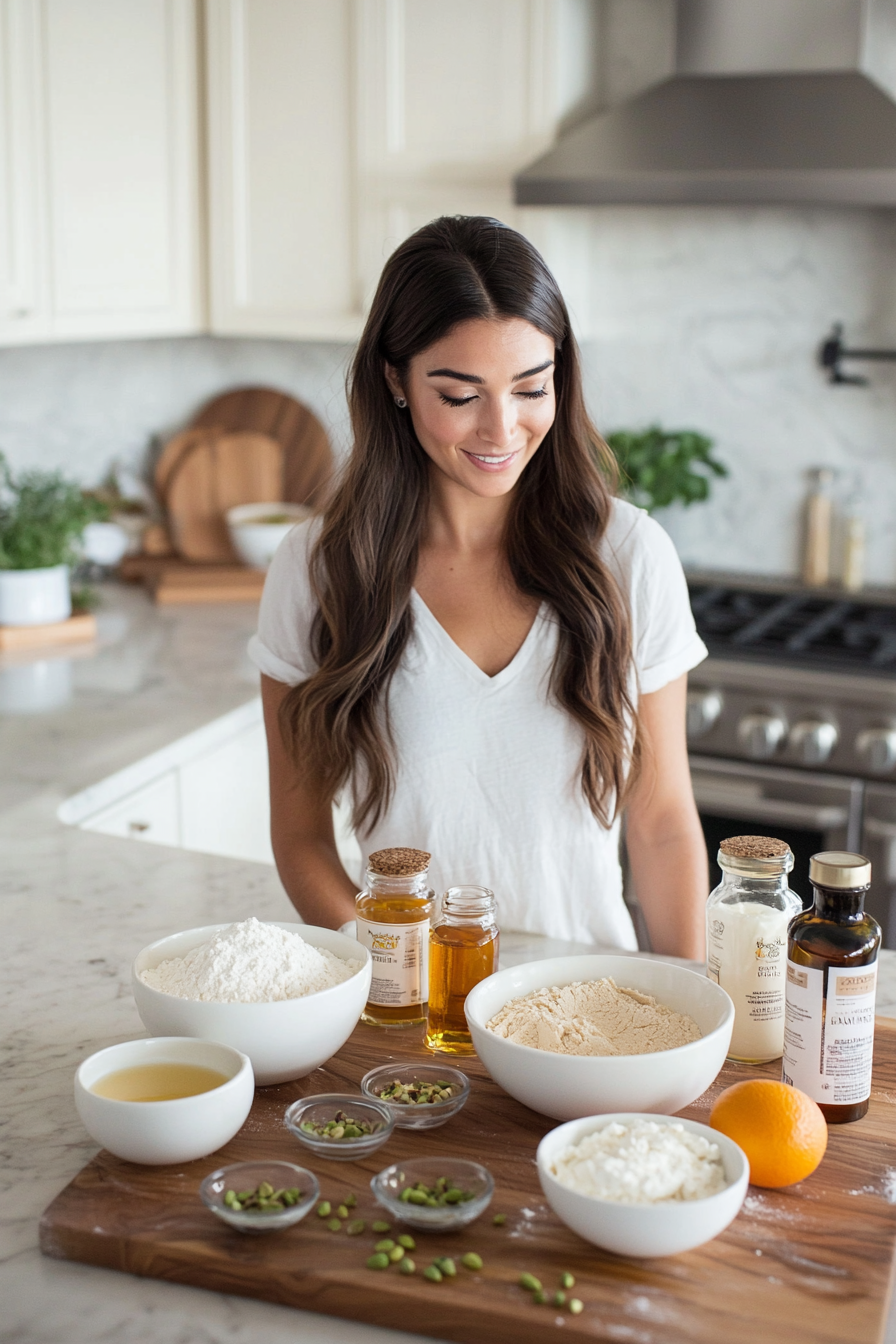 cardamom and orange blossom pancakes