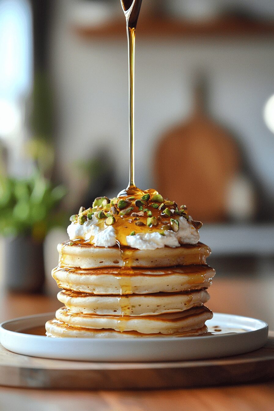 cardamom and orange blossom pancakes