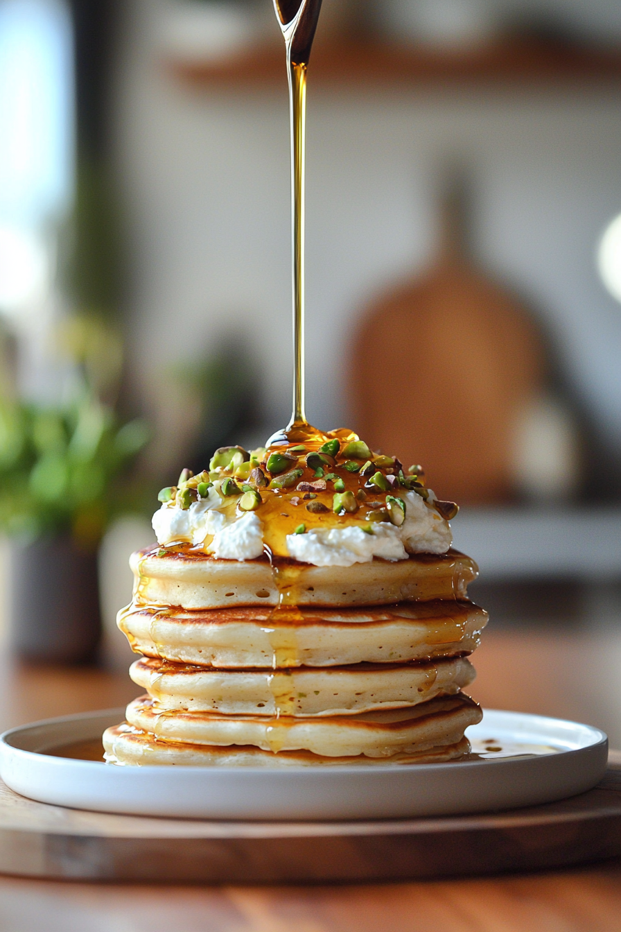 cardamom and orange blossom pancakes