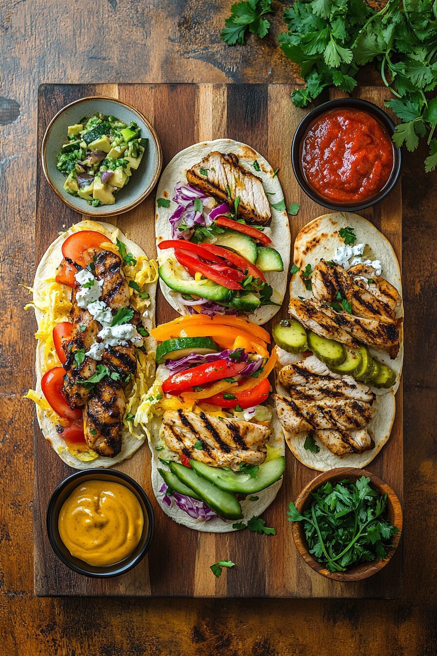 chicken shawarma sandwich