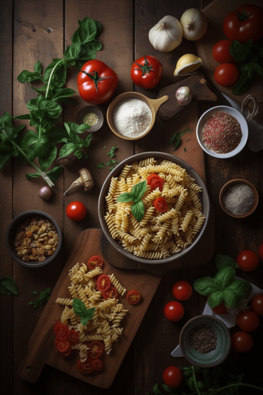 creamy tomato garlic pasta