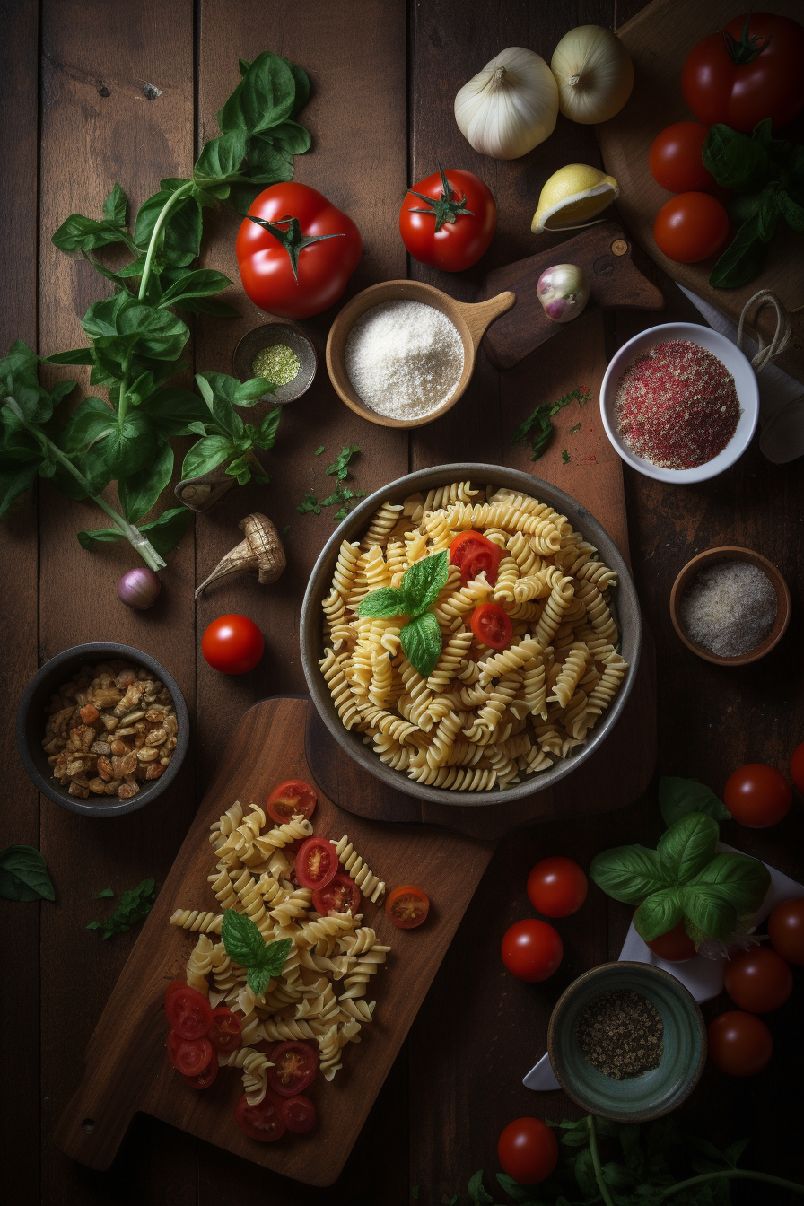 creamy tomato garlic pasta