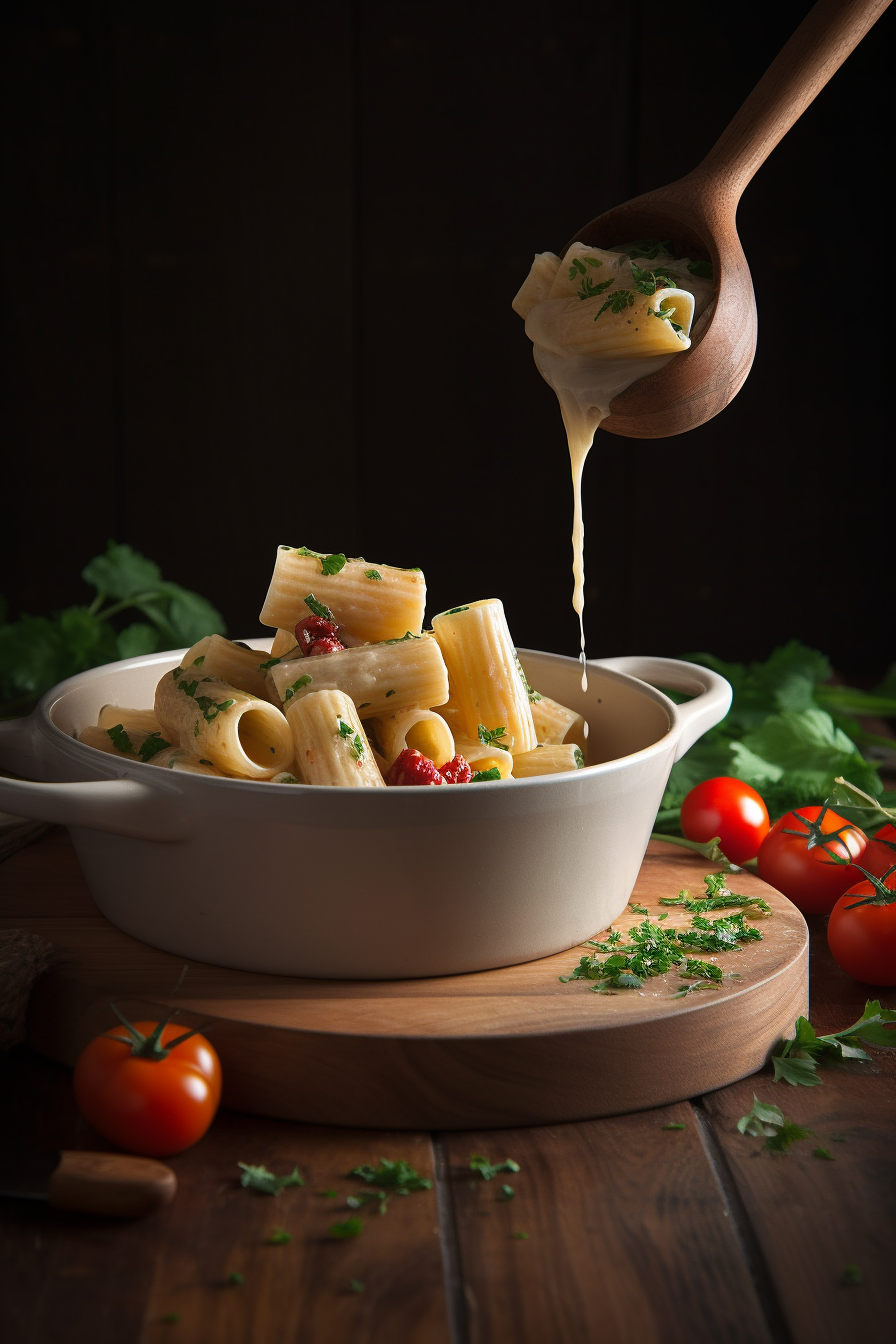 creamy tomato garlic pasta