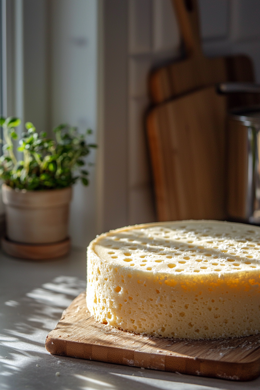 genmaicha coconut milk cake