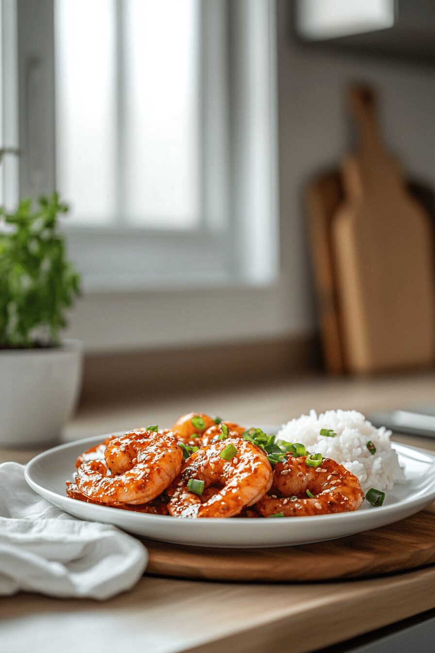gochujang shrimp