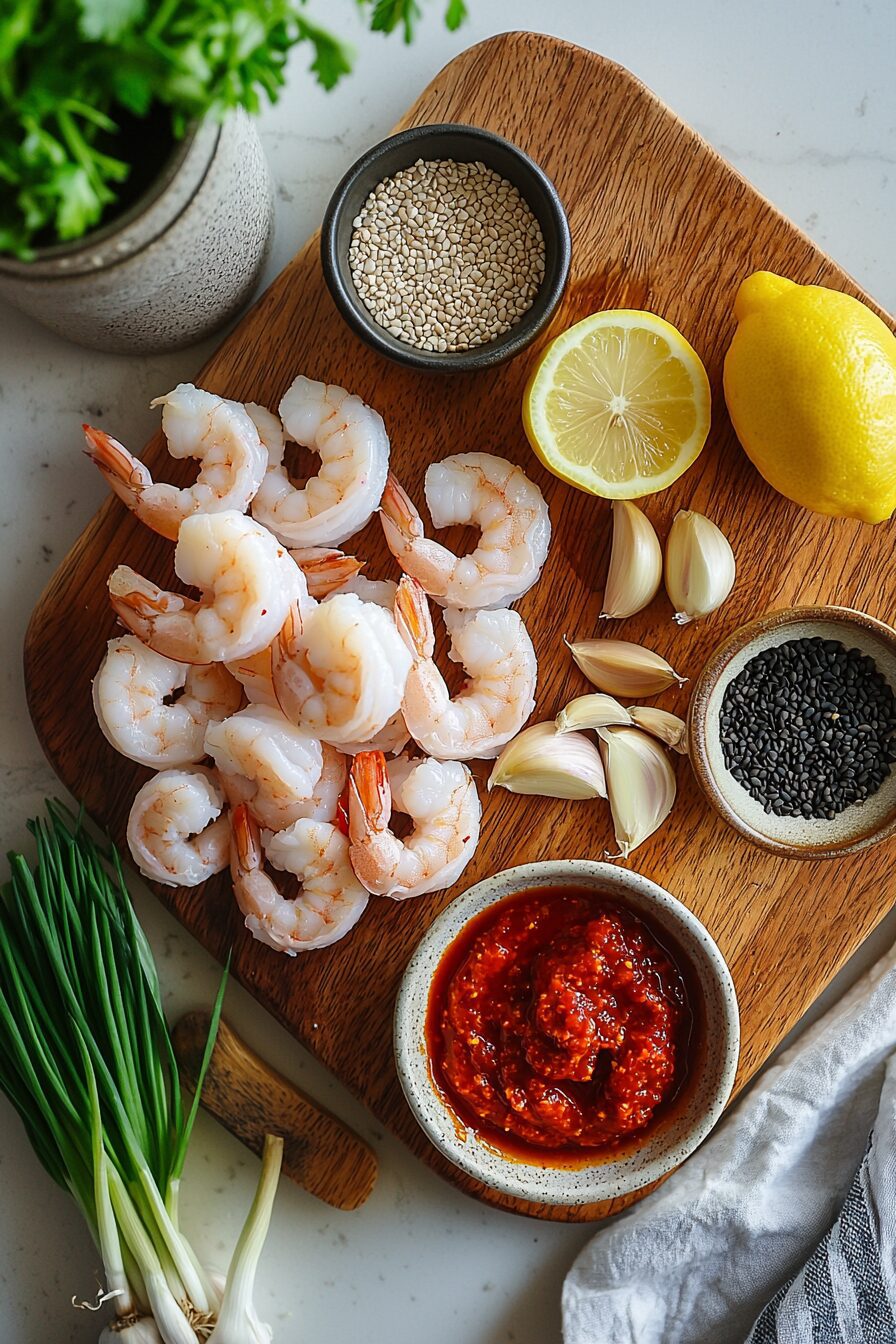 gochujang shrimp