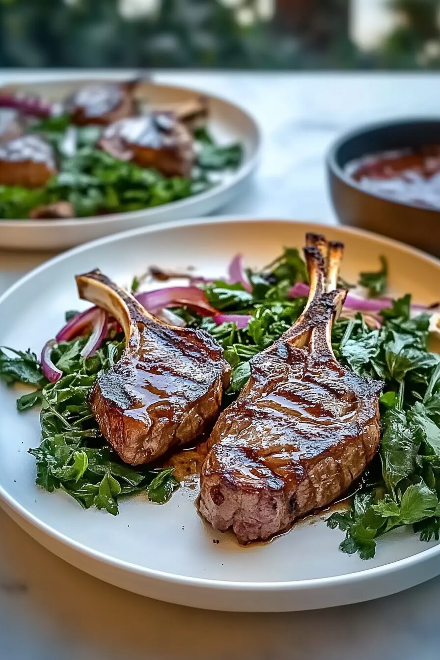 grilled lamb chops
