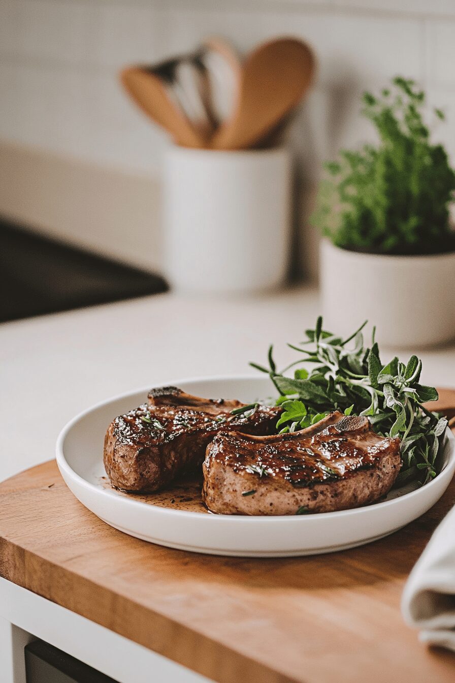 grilled lamb chops