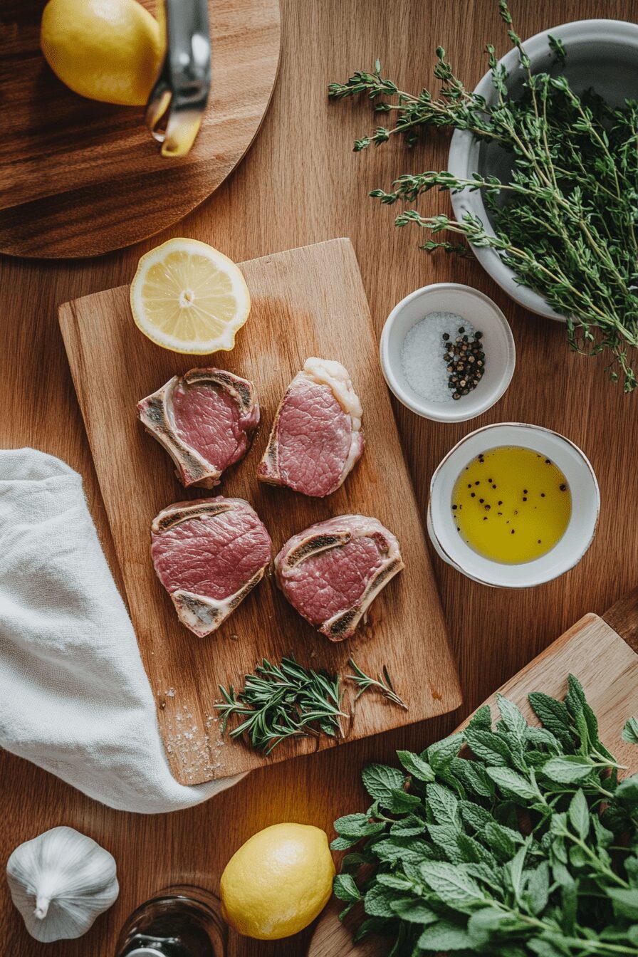 grilled lamb chops