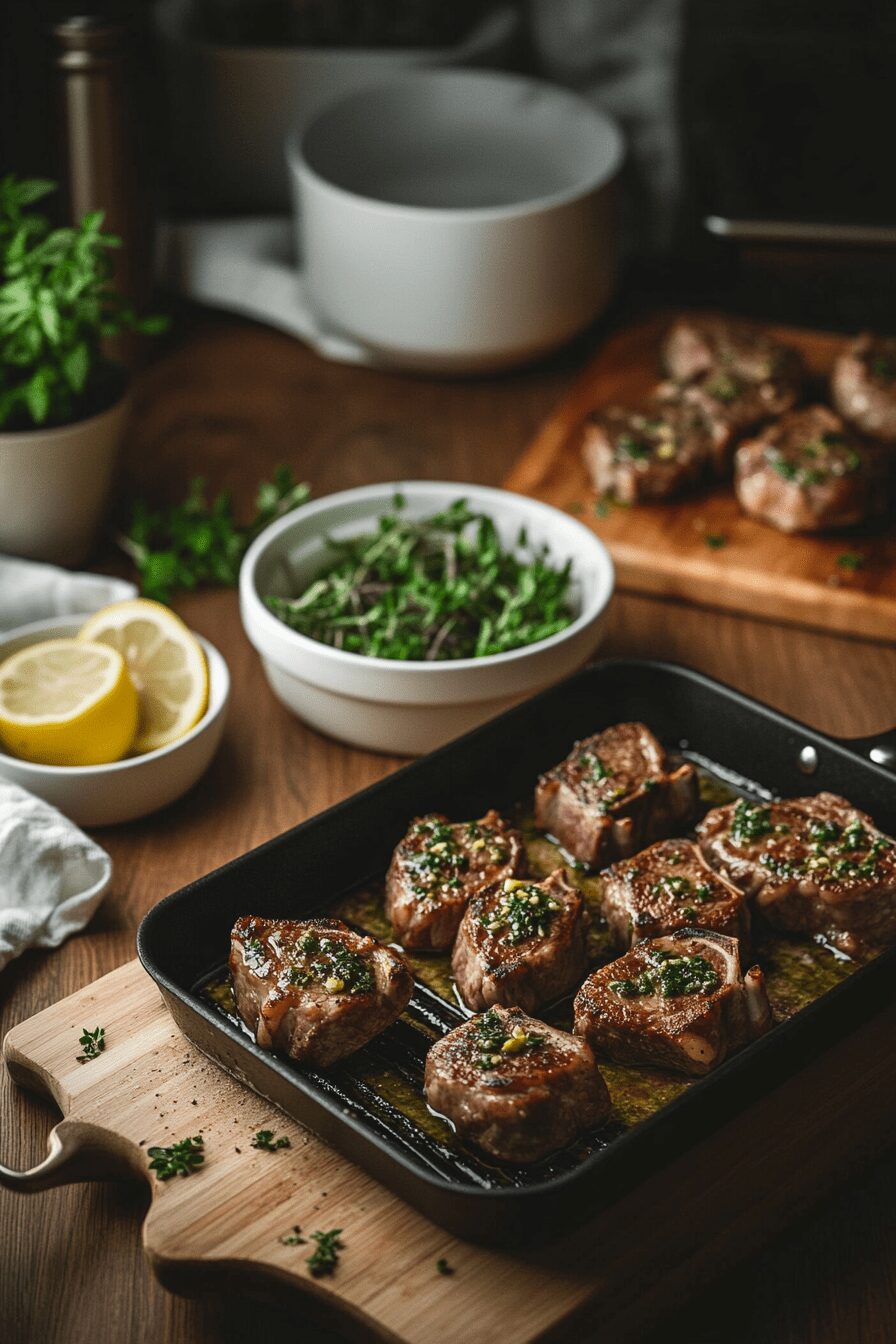 grilled lamb chops