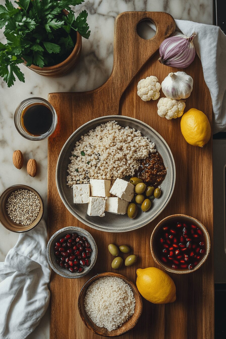harissa tofu salad