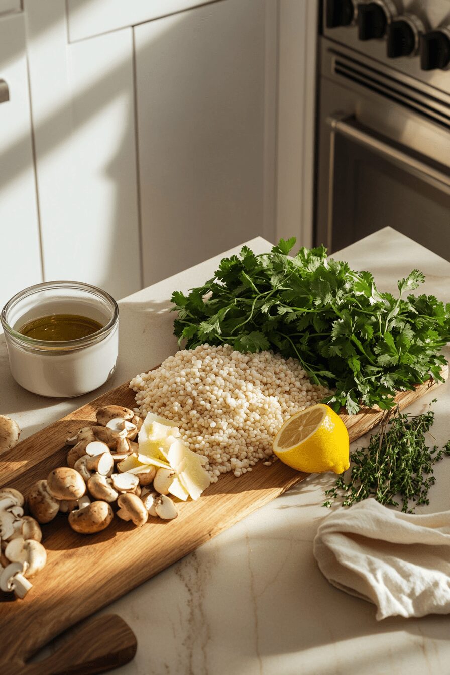 herby barley salad
