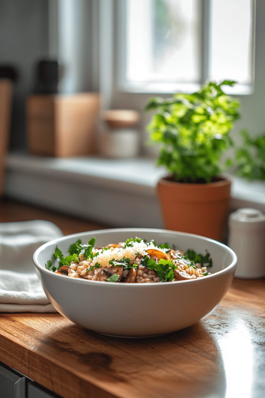 herby barley salad
