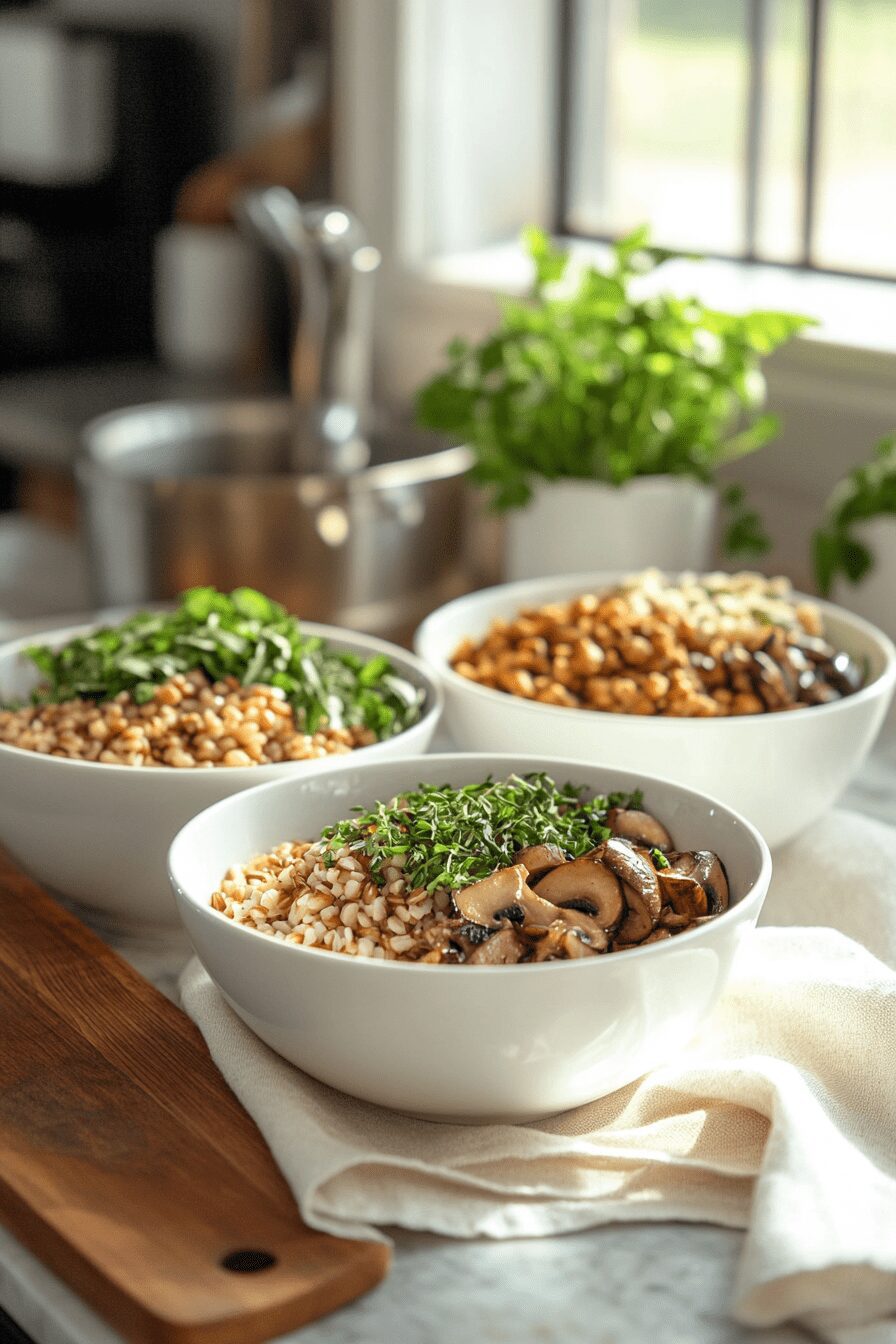 herby barley salad