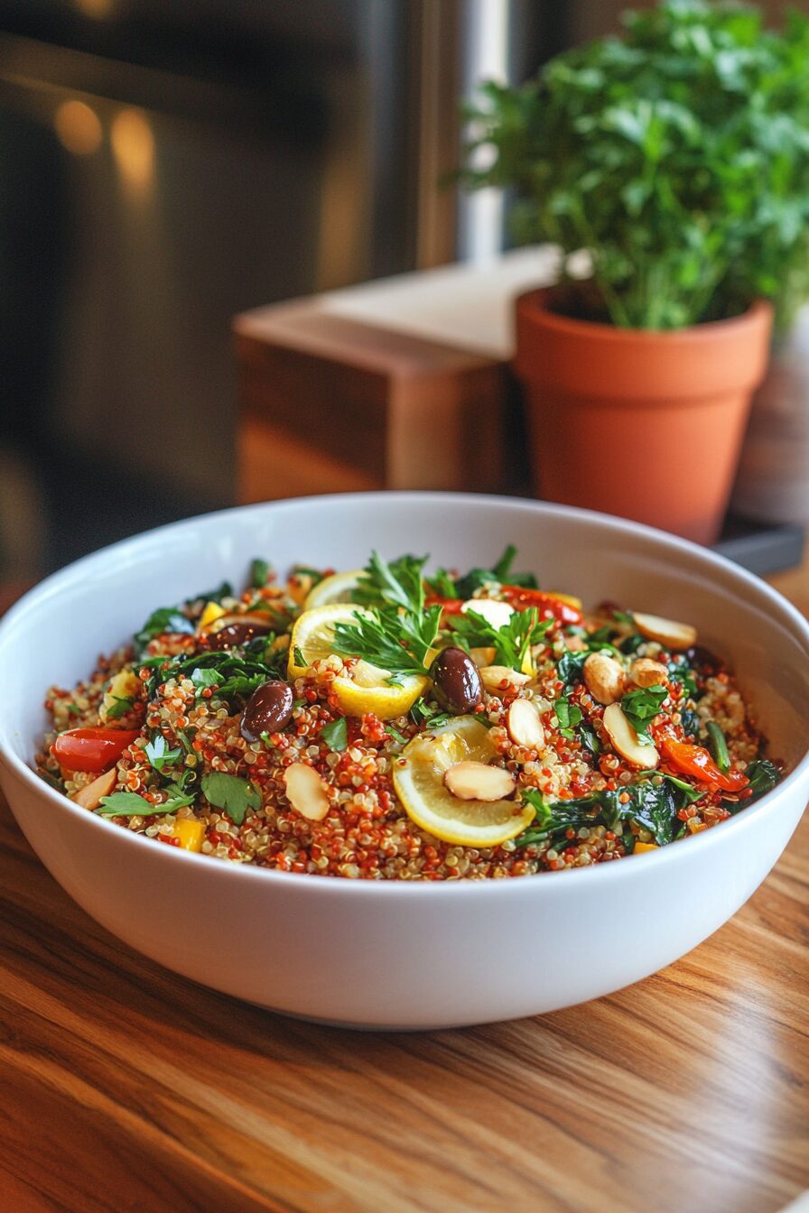 one pot moroccan quinoa