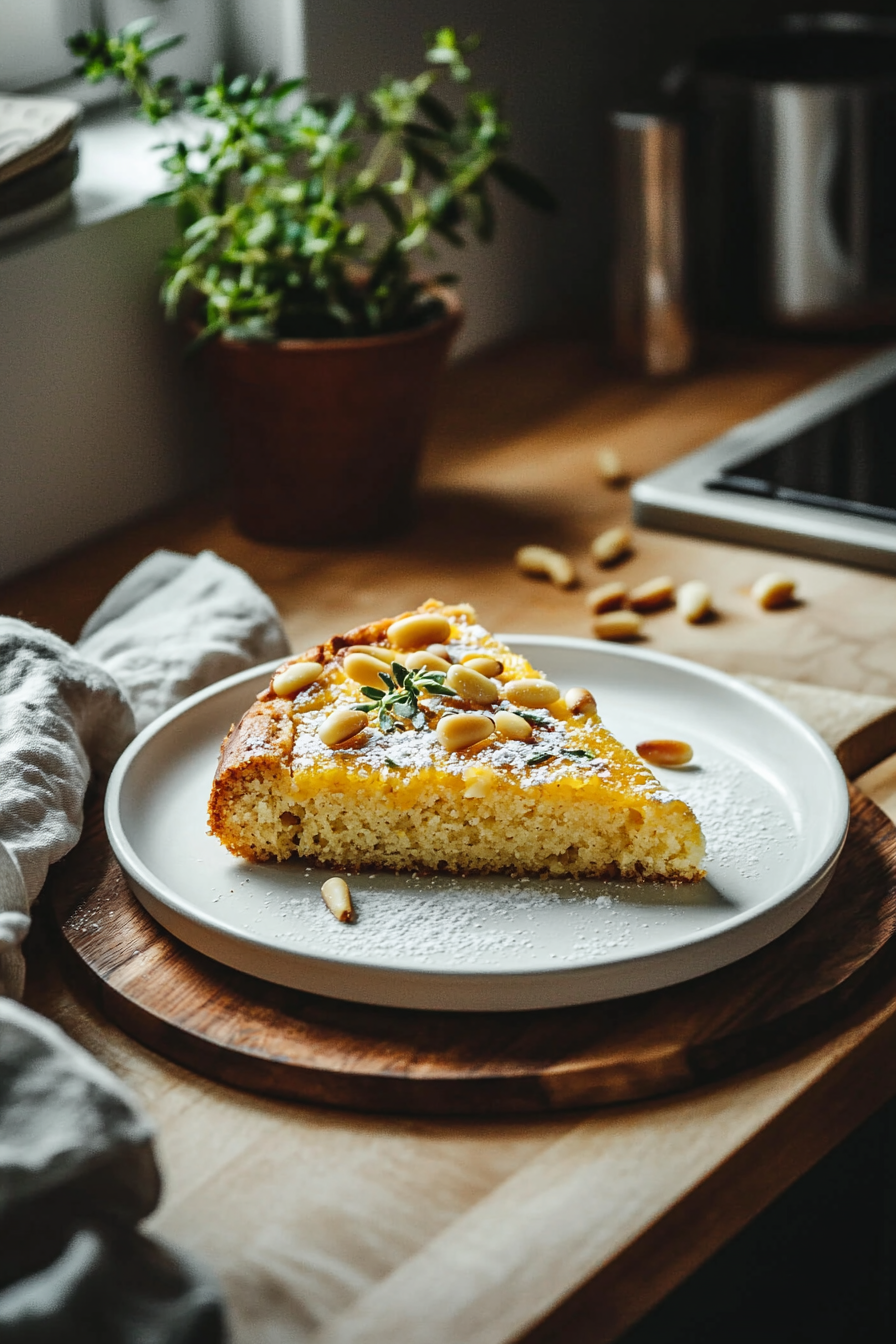 orange cornmeal olive oil cake