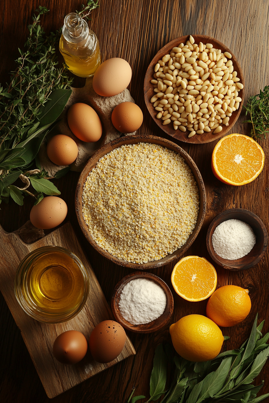 orange cornmeal olive oil cake