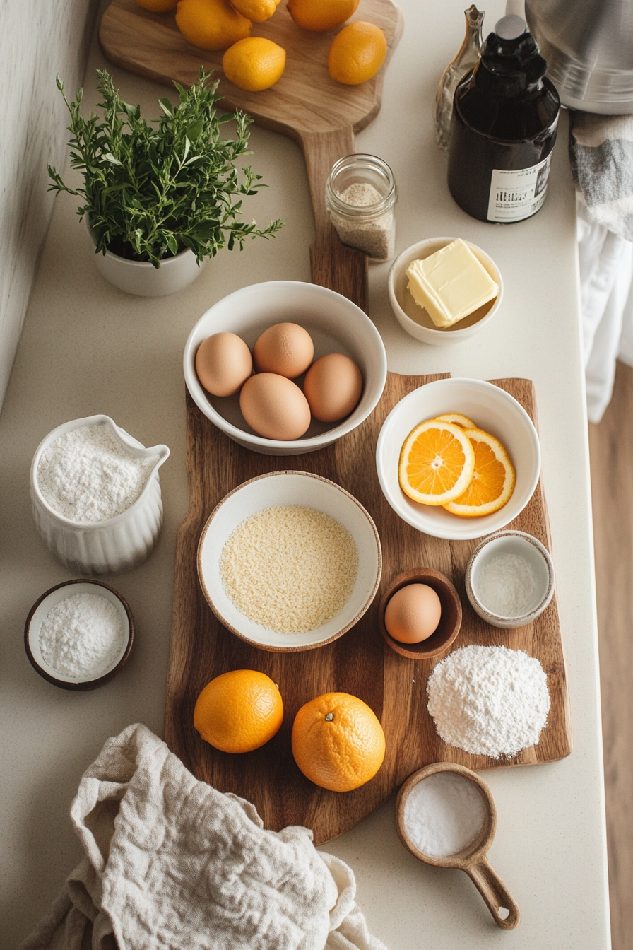 orange polenta cake