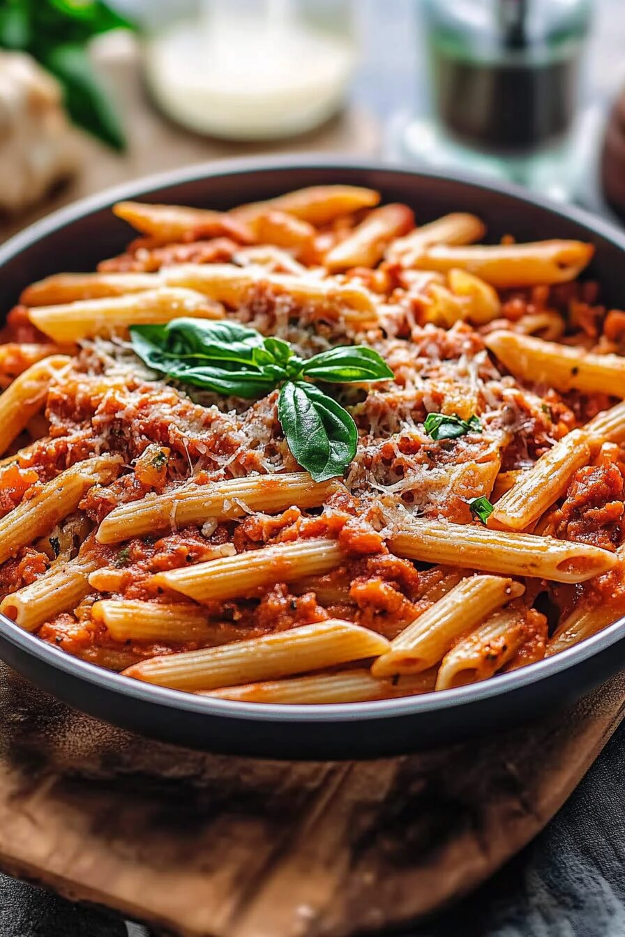 penne arrabbiata