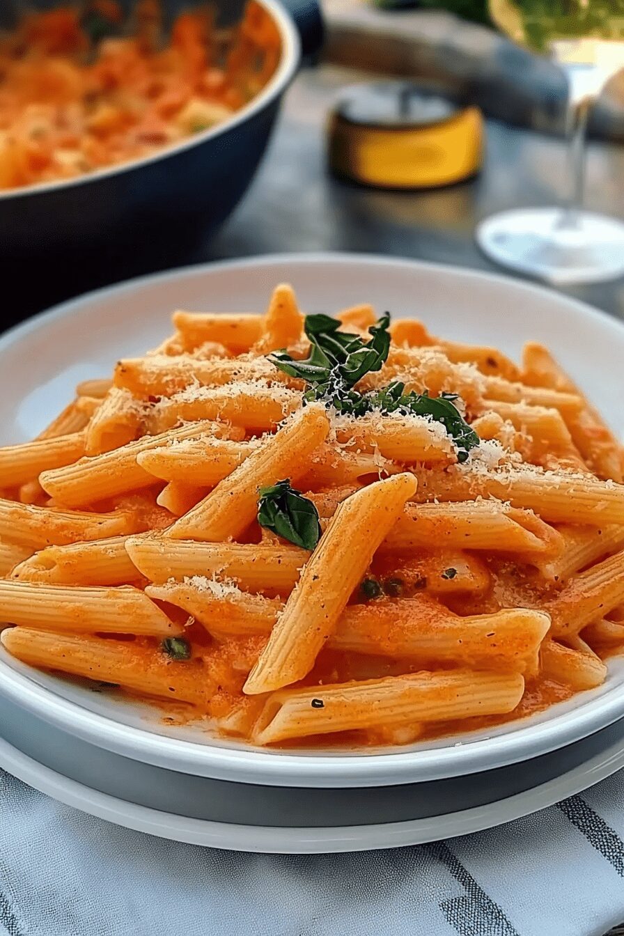 penne rosa recipe