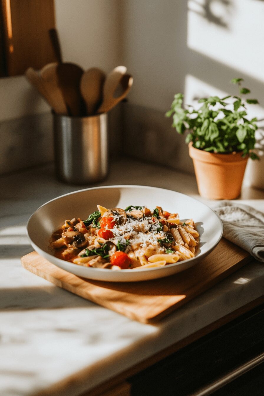 penne rosa recipe