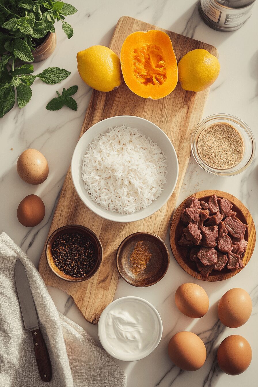 persian pumpkin tahchin