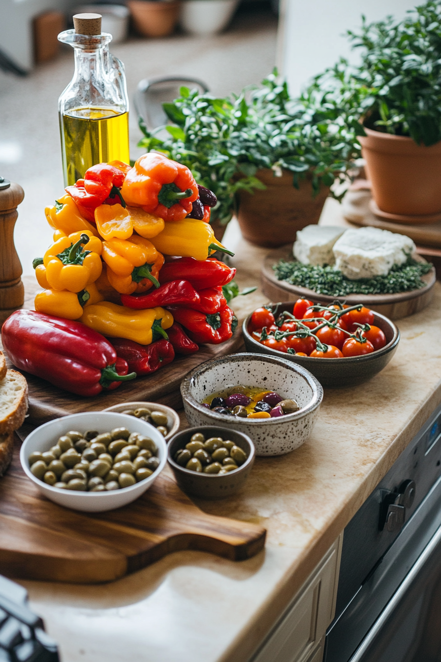 piedmontese roasted peppers