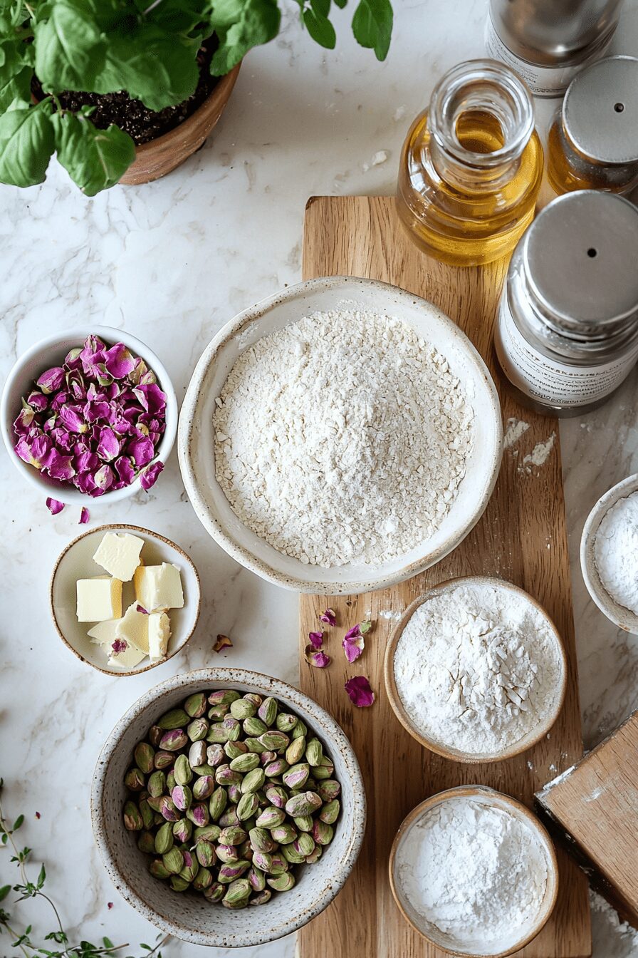 pistachio kulfi pancakes